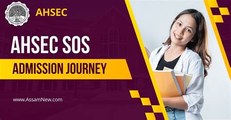 AHSEC SOS Admission 2024 - Assam State Open School (ASOS)