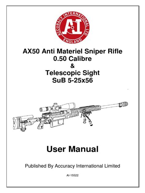 AI 15522 01 User Manual AX50 049s