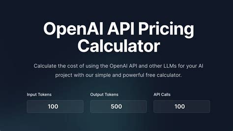 Chart showing API pricing tiers