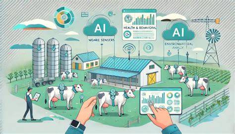 AI in Livestock Management - Artificial Intelligence + - raincitystudios.com