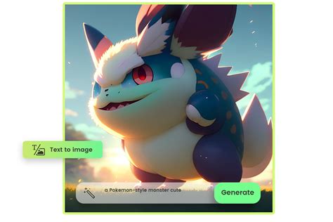 AI Pokemon Generator Text to 2D & 3D Pokemon with AI Fotor