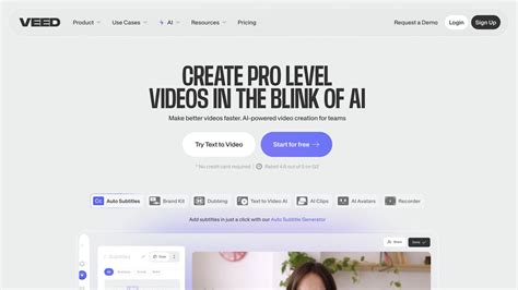 AI Video Editor Fast, Online, Free. 