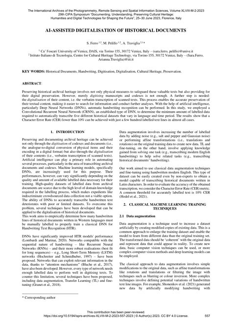 AI-ASSISTED DIGITALISATION OF HISTORICAL DOCUMENTS - coolestguyplanet.net