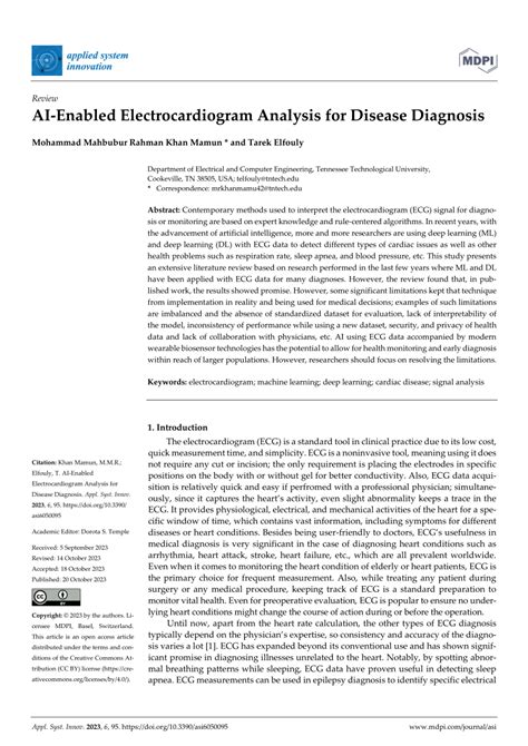 AI-Enabled Electrocardiogram Analysis for Disease … - coolestguyplanet.net