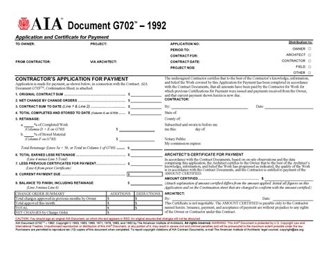 AIA Form
