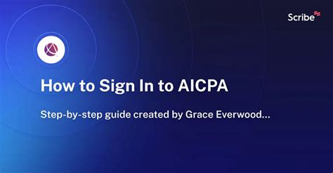 AICPA Sign In