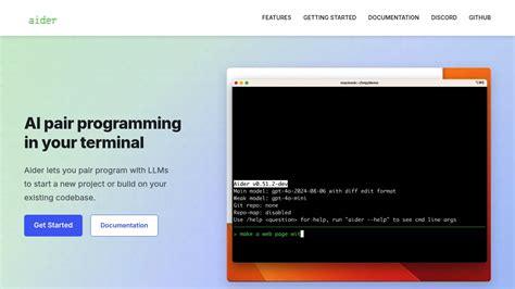 Aider - AI pair programming in your terminal - coolestguyplanet.net