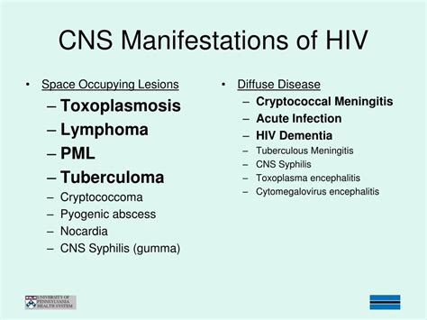 AIDS and CNS