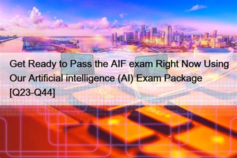 AIF Exam Material