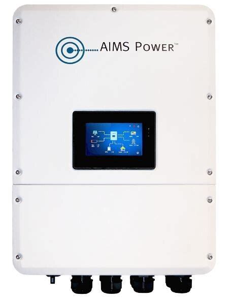 AIMS PIHY9600 Hybrid Inverter Charger 9.6 kW Output 15 kW …