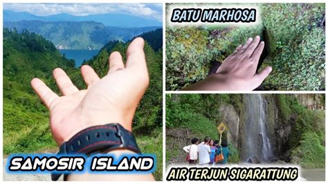 AIR TERJUN SIGARANTUNG BATU MARHOSA SAMOSIR - YouTube