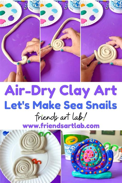 Airdry Clay Crafts For Kids - muktibox.com