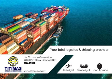 AK Freight Logistics Company in Malaysia Port Klang KLIA