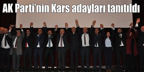 AK Parti’nin adayları tanıtıldı