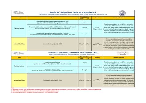 AKC Q3 Event Calendar 2014 Back Side