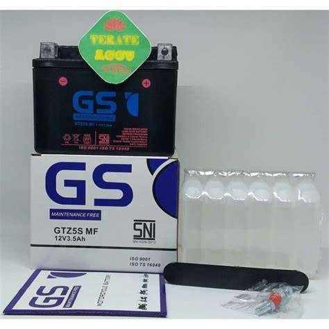Aki Kering Motor GS GTZ-5S 12Volt Berkualitas - raincitystudios.com