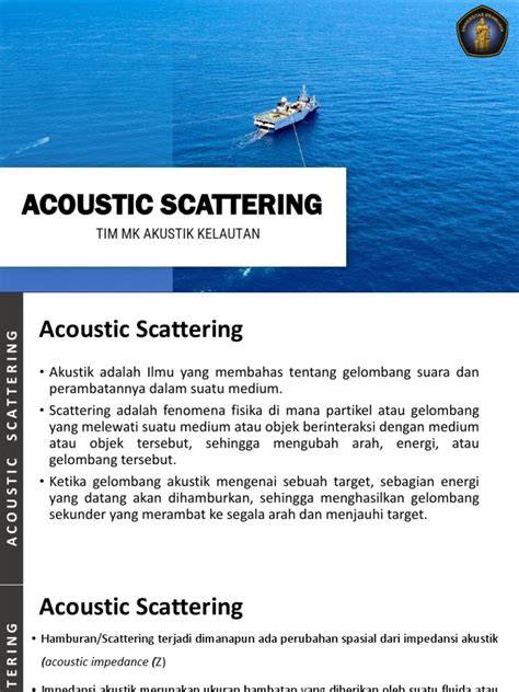 AKUSTIK KELAUTAN - Karya Tulis Ilmiah - raincitystudios.com
