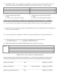 AL Form 40 Position Classification Questionnaire 1995 Fill and Sign