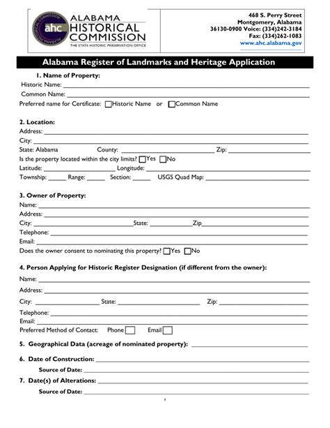 Alabama Register of Landmarks & Heritage - muktibox.com