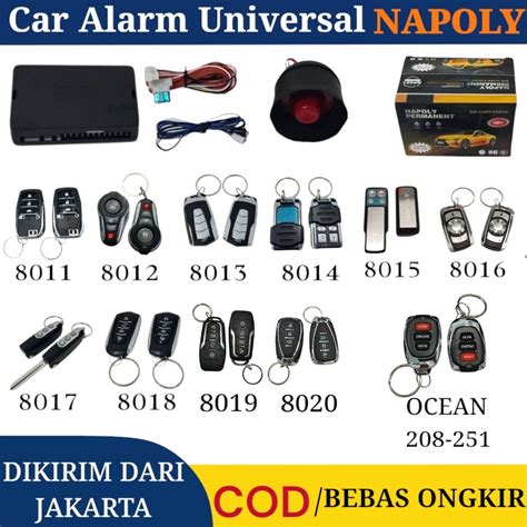 alarm mobil universal - car alarm system premium - raincitystudios.com