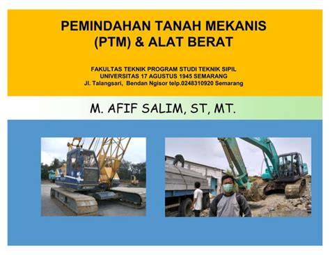 ALAT BERAT DAN PTM - raincitystudios.com
