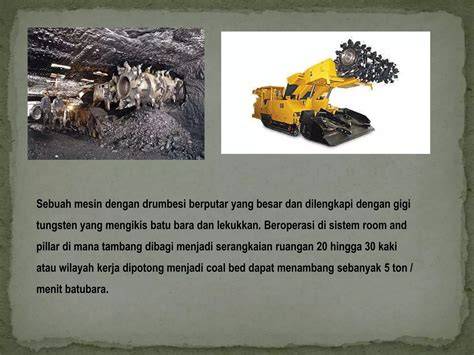 Alat Gali Muat untuk Tambang Bawah Tanah | PDF - raincitystudios.com