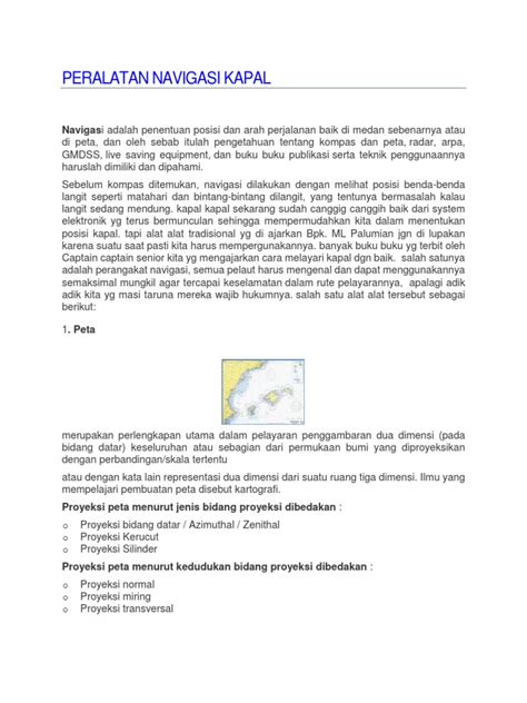 Alat Navigasi Tradisional Dan Modern - Pelayaran - wintechmobiles.com