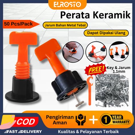 Alat Pasang Keramik Perata Keramik Putar Reusable Tile Leveling Alat ... - muktibox.com