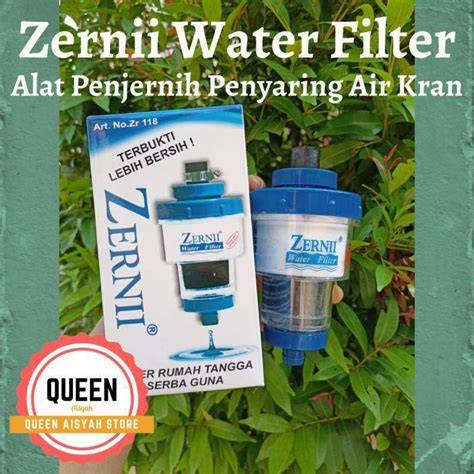 Alat penyaring air kotor Zernii Water Filter - Shop - raincitystudios.com