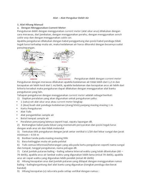 Alat Ukur Debit Sedimen | PDF | Sains & Matematika - raincitystudios.com