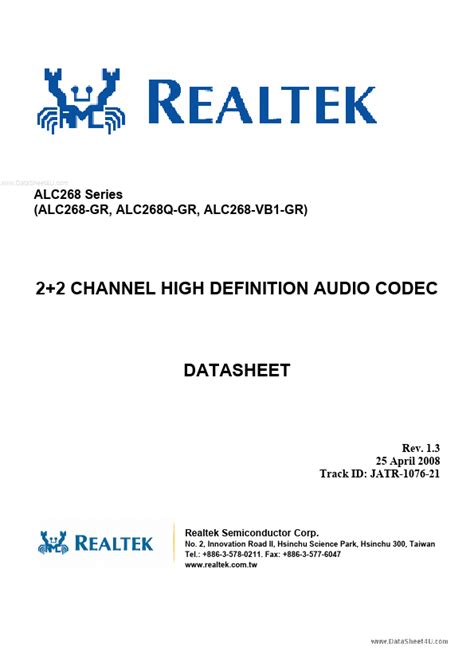 ALC268 Sound pdf