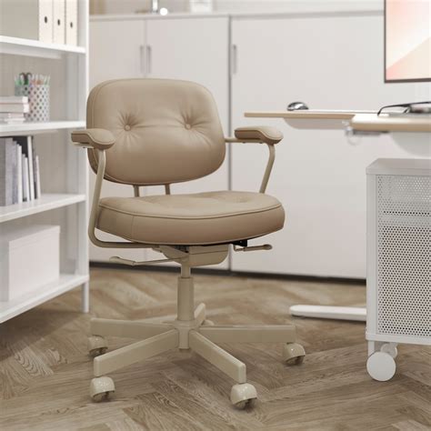 ALEFJÄLL Grann beige, Office chair - IKEA