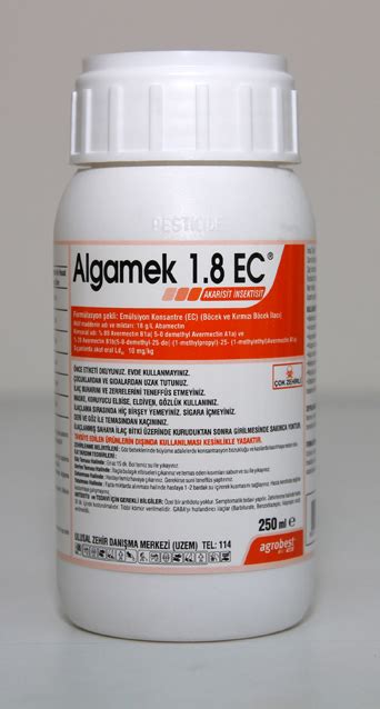 ALGAMEK 1.8 EC HATEKSAN TARIM. 