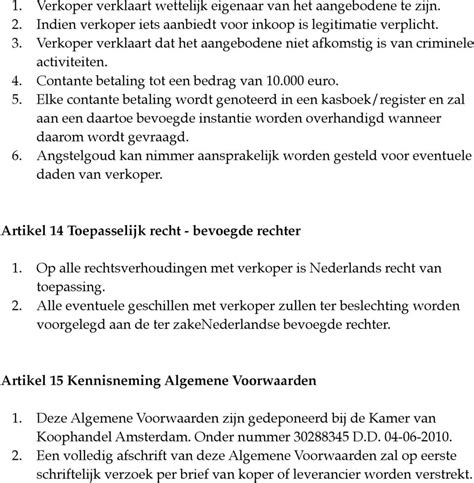 ALGEMENE VERKOOPVOORWAARDEN 1. Definities