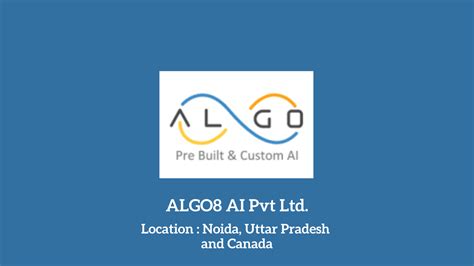 ALGO8 AI PRIVATE LIMITED - Zauba Corp