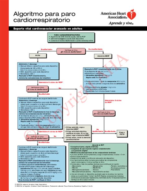 ALGORITMOS ACLS 2011 PDF