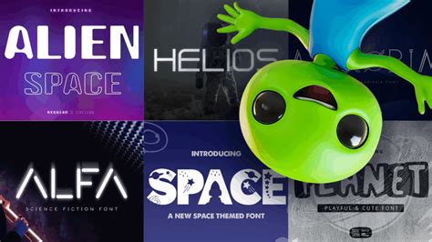 Alien Font Fonts and Typefaces | 123RF - muktibox.com
