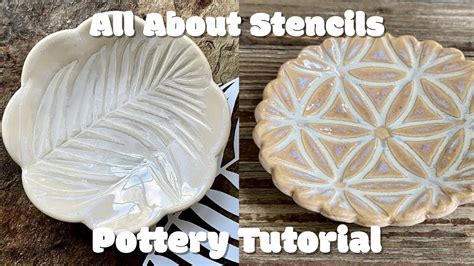 All About Using Stencils on Pottery - muktibox.com