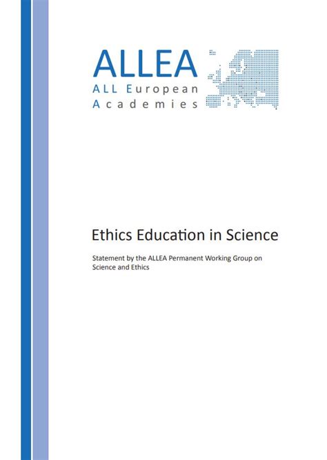 ALLEA Ethics Research Integrity