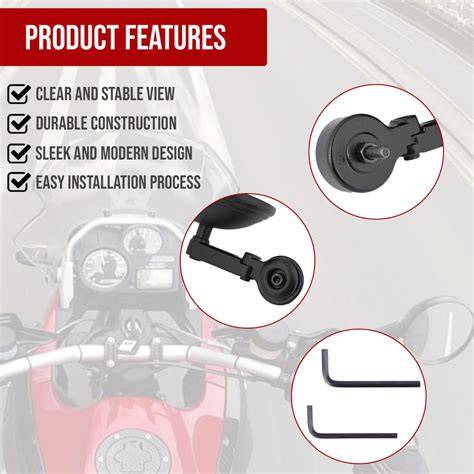 ALLEXTREME Universal Round Bar End Convex … - raincitystudios.com