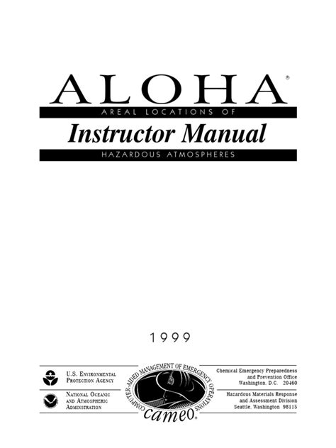 ALOHA Manual pdf