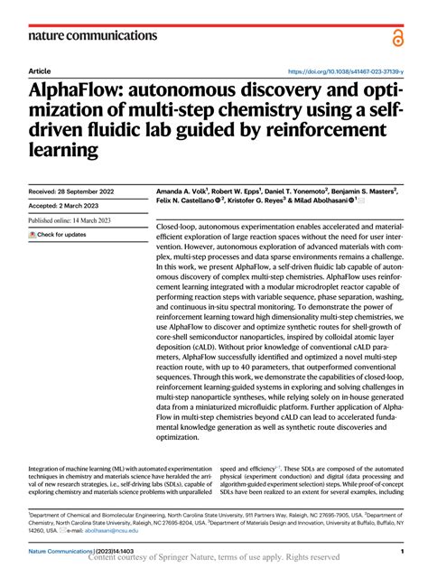 AlphaFlow: autonomous discovery and optimization of multi-step ... - wintechmobiles.com