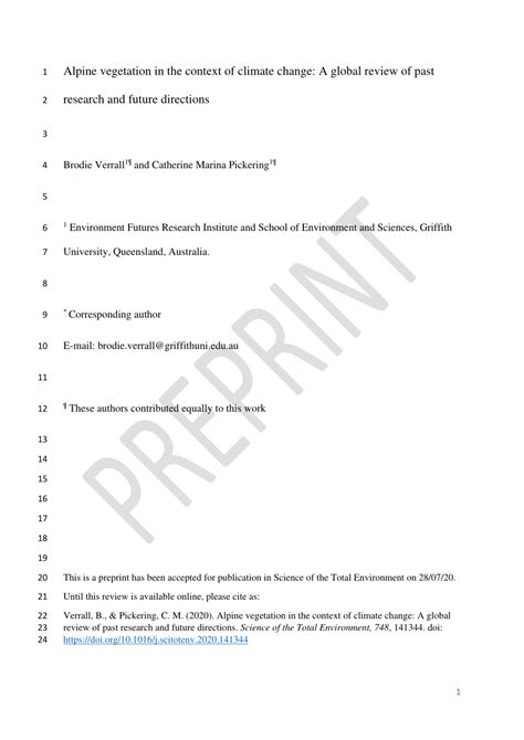 Alpine vegetation in the context of climate change: A global review of ... - muktibox.com