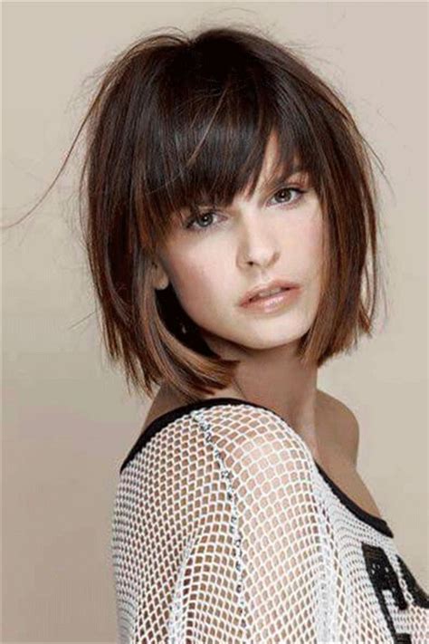 AMAZING HAIRCUT SHORT BOB WITH SIDE LONG BANGS