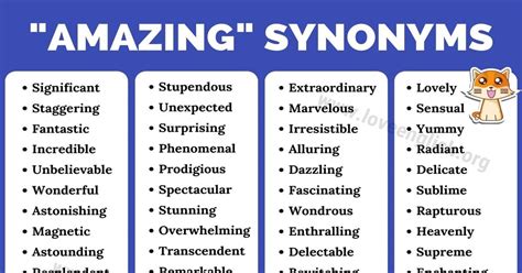AMAZING Synonyms