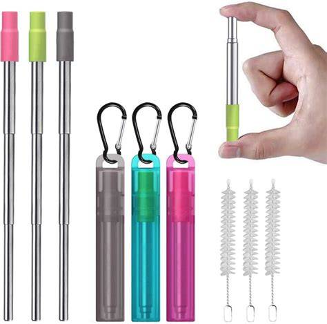 Amazon.ca: Collapsible Reusable Straws - raincitystudios.com