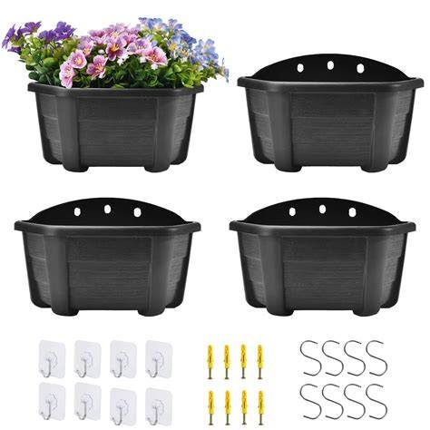 Amazon.co.uk: Plastic Wall Planters Outdoor - raincitystudios.com