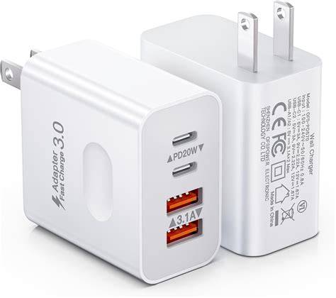 Amazon.com: 2 Ports Usb Wall Charger - raincitystudios.com