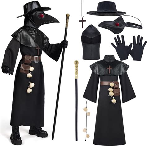 Amazon.com: Black Plague Doctor Costume - wintechmobiles.com