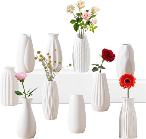 Amazon.com: Bud Vases Ceramic Bud Vases - muktibox.com
